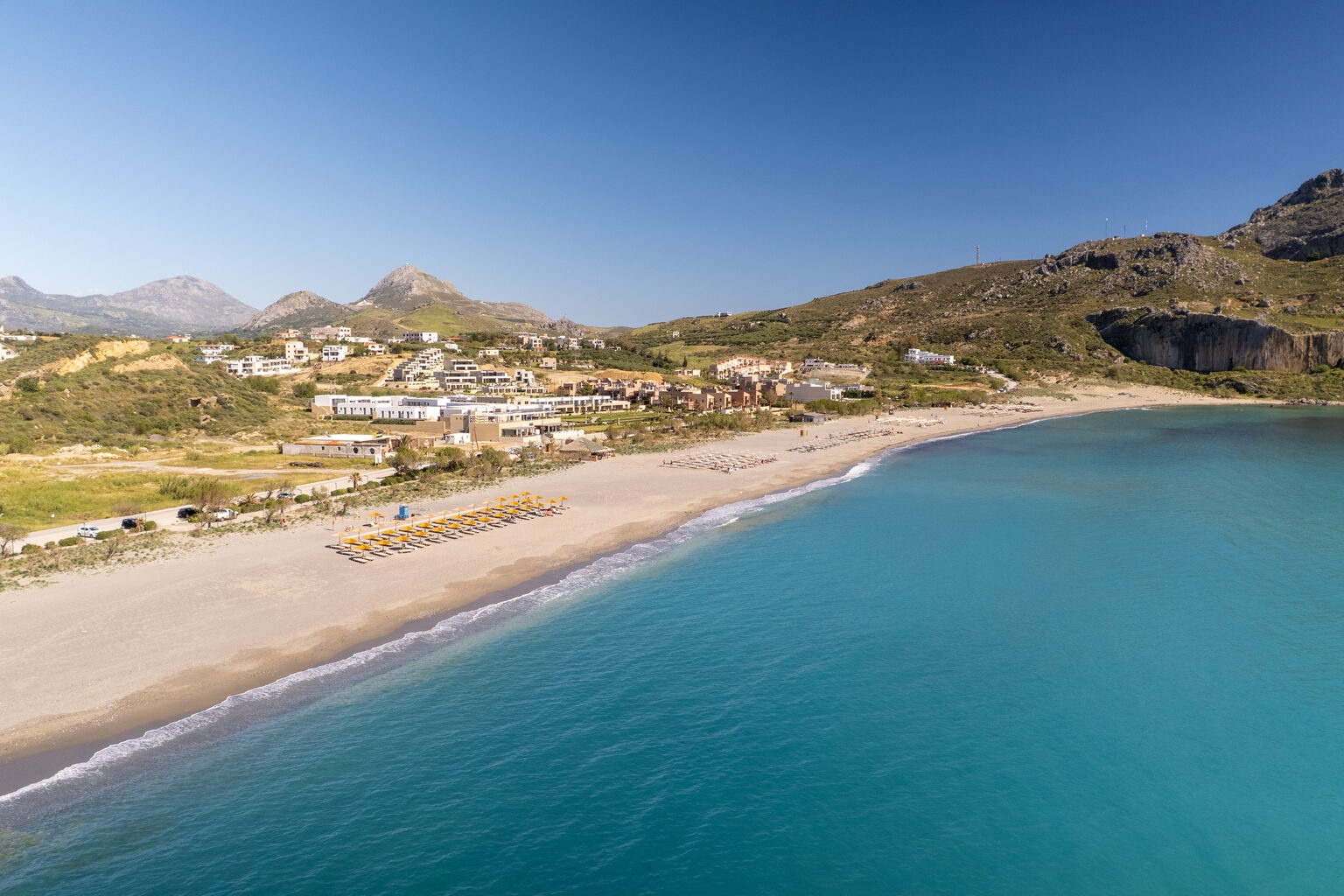 Plakias Beach near Secret Oasis villa, Crete